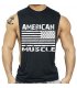 SA242 - American Muscle Bodybuilding Tank Top